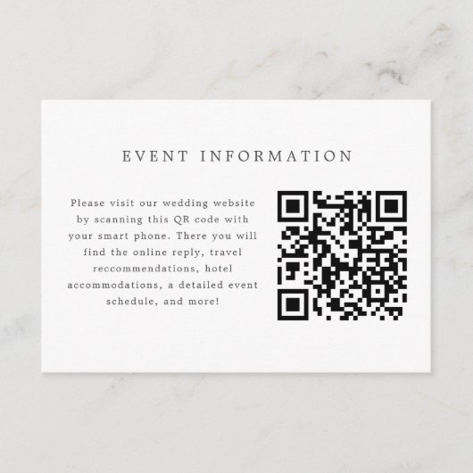 Blauw en wit bruiloft uitnodiging invoegen Kaart (Voorkant)