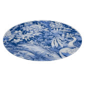 Blauw en wit Chinoserie-serie Design 8 Snijplank (Hoek)