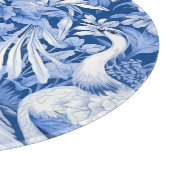 Blauw en wit Chinoserie-serie Design 8 Snijplank (Hoek)