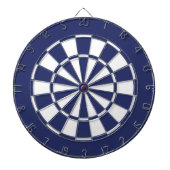 Blauw en wit dartbord (Voorkant)