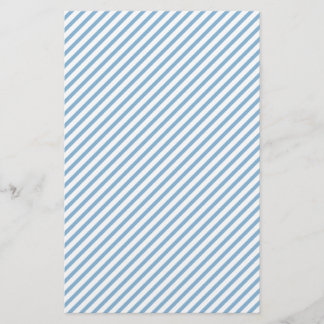 Blauw en wit diagonaal strippapier