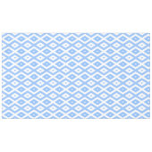 Blauw en wit diamantpatroon tafelkleed (Voorkant (Horizontaal))