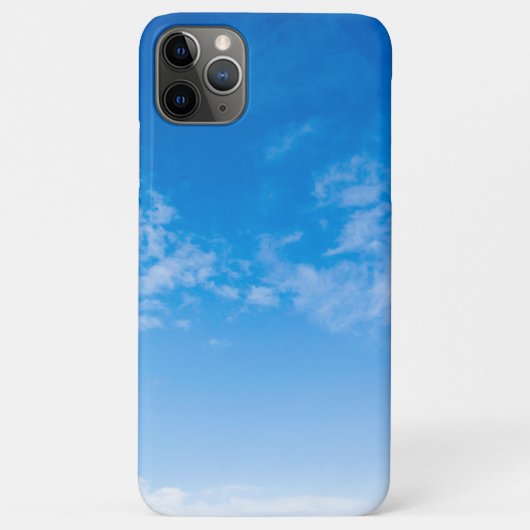 Blauw En Wit Elegante Case-Mate Barely There Appl iPhone Case (Achterkant)