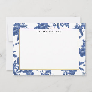  blauw en wit flat noot Kaart