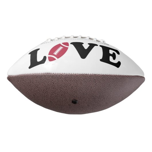 Blauw en Wit Football met Liefde (Gedraaid 270)