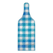 Blauw en wit Gecontroleerd Buffalo-spel Snijplank (Voorkant)