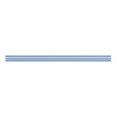 Blauw en wit gestreept grosgrain lint (Voorkant)