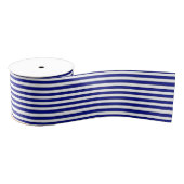 Blauw en wit gestreept lint (Spoel)