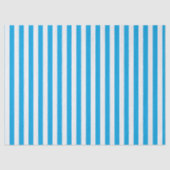 Blauw en wit gestreept tissuepapier (Voorkant)