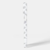 Blauw en wit Italiaans kruit met aangepaste naam Case-Mate iPhone Case (Achterkant / Links)