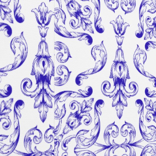  blauw en wit mediterraan behang (Zoom)