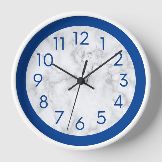 Blauw en wit, modern (Voorkant)