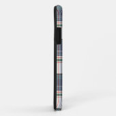 Blauw en wit multithread-speldenpakket Case-Mate iPhone case (Achterkant/rechts)