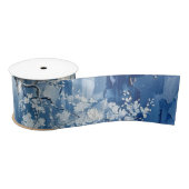 Blauw en wit Porselein China Chinoiserie Cherry Lint (Spoel)