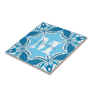 💙 Blauw en wit Porto Azulejos,  Tegeltje