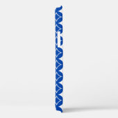 Blauw en wit scheepspatroon Case-Mate iPhone case (Achterkant / Rechts)
