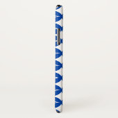 Blauw en wit scheepspatroon Case-Mate iPhone case (Achterkant / rechts)