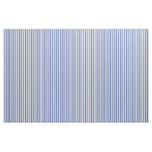 Blauw en wit Ticking Strepen Stof (Yard (91,4 cm))