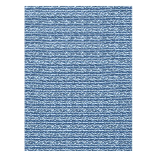  blauw en wit toile de jouy tafelkleed (Voorkant)