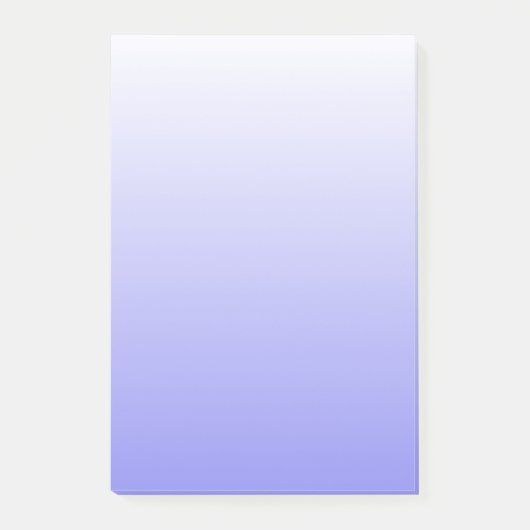 Blauw en wit verloop post-it® notes (Voorkant)