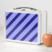 Blauw en wit vijf strepen patroon (In situ)