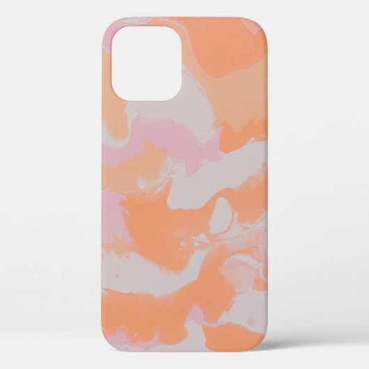 BLAUW EN WITTE ABSTRACTE SCHIJVEN 2 Case-Mate iPhone CASE (Achterkant)