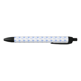 Blauw- en witte pokken Inkt Pen