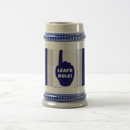 BLAUW EN WITTE RULE BIERPUL