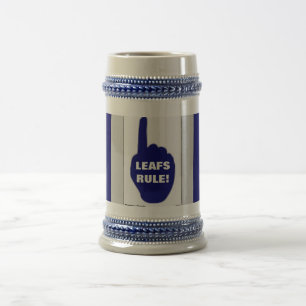 BLAUW EN WITTE RULE BIERPUL