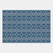 Blauw- en wittekiemen inpakpapier vel (Voorkant 3)