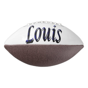 Blauw en zwart Louis naam, Football