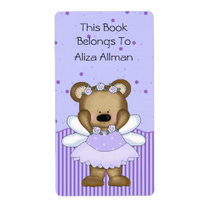 Blauw Fairy Beer Bookplate Label