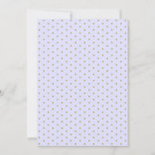 Blauw Fantasie Bos Paddenstoelhuis Pret Verjaardag Kaart (Achterkant)