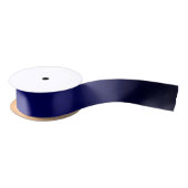 Blauw Faux Silk Ribbon-Blue met Kerstmis 1 Lint (Spoel)