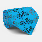 Blauw fietsen, fiets, racefiets, fietser stropdas (Opgerold)