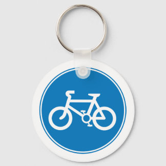 Blauw fietsenSleutelhanger Sleutelhanger