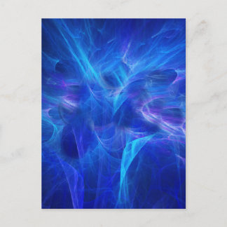 Blauw Flash-Briefkaart Briefkaart