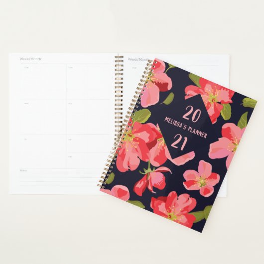 Blauw flessengebergte van Bright Girly Planner (Display)