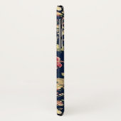  Blauw Floral Roos Case-Mate iPhone Case (Achterkant/links)