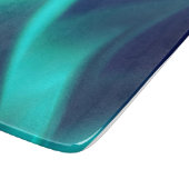 Blauw Flush Glass Snijplank (Hoek)