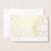 blauw folie kaarten (Met envelop)