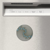 Blauw - Fractal Magneet (Insitu (Vaatwasser))