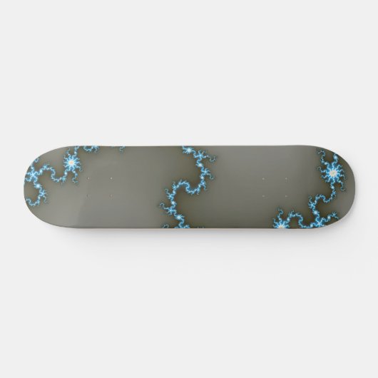 Blauw - Fractal Skateboard (Horizontaal)