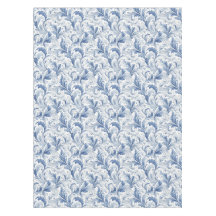 Blauw Frans land toilepatroon