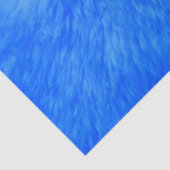 Blauw Fur Frenzy Tissue Papier (Detail)