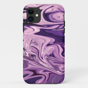 Blauw galaxpatroon iPhone 11 hoesje