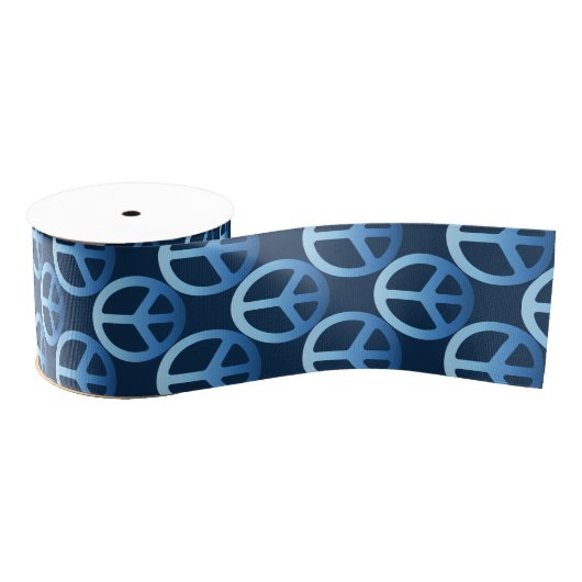 Blauw gebondenheid grosgrain lint (Spoel)