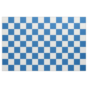 Blauw gecontroleerd stof