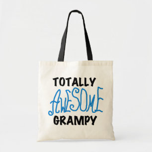 Blauw geheel Geweldige grijze T-shirts en cadeautj Tote Bag