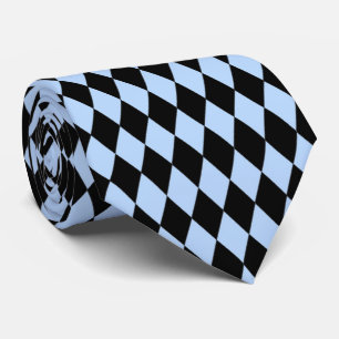 Blauw gekleurd diamantontwerp elke kleur achtergro stropdas